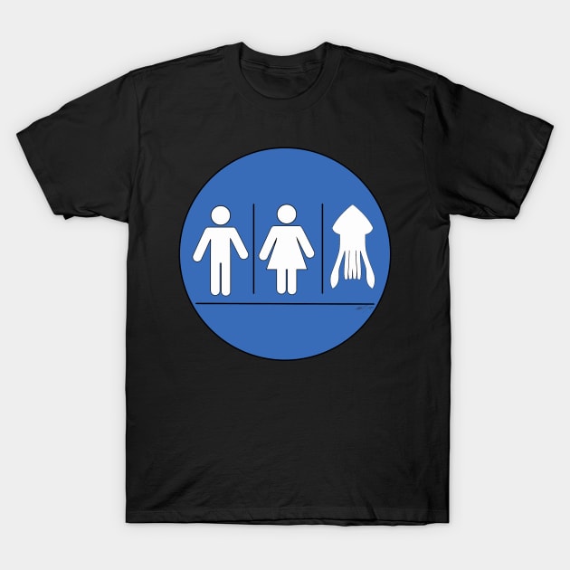 All Species Restroom T-Shirt by StacyLGage